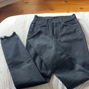 MOTHER black skinny jeans
